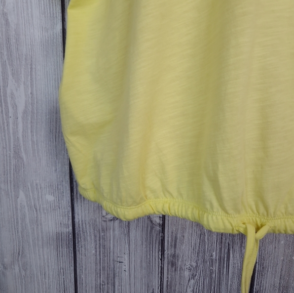 JD Williams Size uk 24 Yellow Short sleeved top - Picture 3 of 9